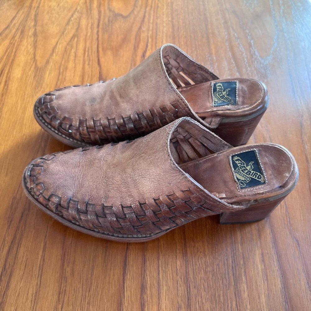 Freebird Slip-On Leather Mules